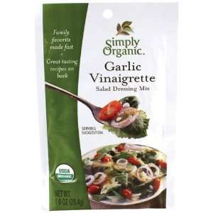 Simply Organic Org Garlic Vinaigrette Salad Dressing Mix (12x1 OZ 