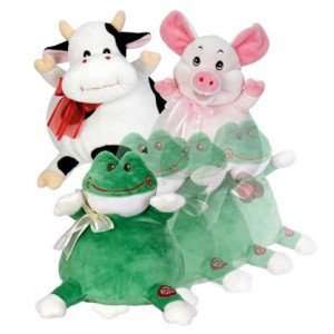  Shaking, Laughing Pig or Cow or Frog Toys & Games
