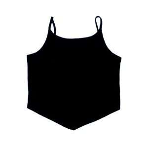 Sueded Camisole Tank Top in BLACK   Ladies / Juniors Size 