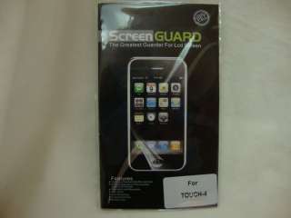Apple iPod Touch 4th Gen Screen Guard Protector   NEW  