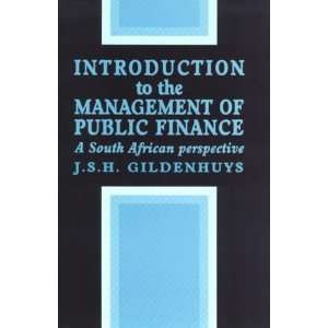  Introduction to the Management of Public Finance A South 