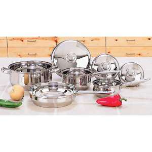 Yorkville 7 pc Stainless Steel Cookware Set  