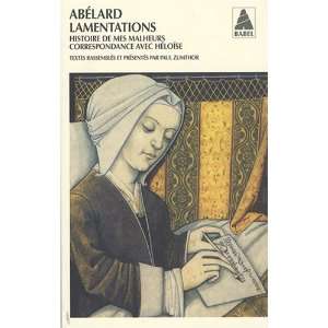  Lamentations (French Edition) (9782742776719) AbÃ©lard 