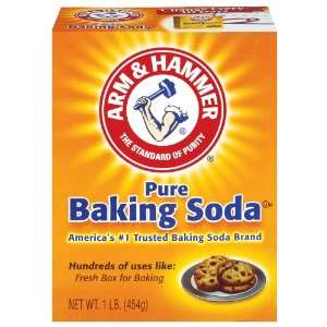 Arm & Hammer Pure Baking Soda, 1 lb Grocery & Gourmet Food