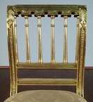 Gold Neoclassical French Occasional Side Chair FREE S/H  
