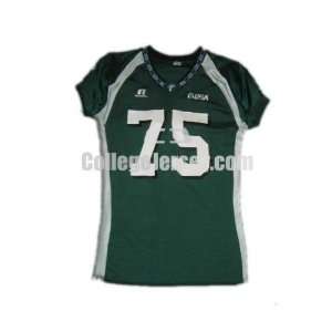   No. 75 Game Used Tulane Russell Football Jersey