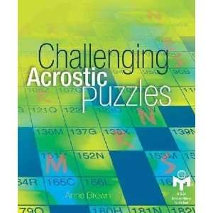  Challenging Acrostic Puzzles **ISBN 9781402705823**  N/A 
