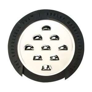   The Suppressor Pro Sound Hole Cover 9 Hole Black Musical Instruments