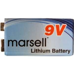  9 Volt 600 mAh Lithium Battery Electronics