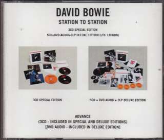 david bowie limited edition 3x cd 1 dvd  