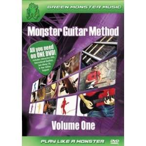  Alfred Monster Guitar Method Vol. 1 Dvd/Cd Set: Musical 