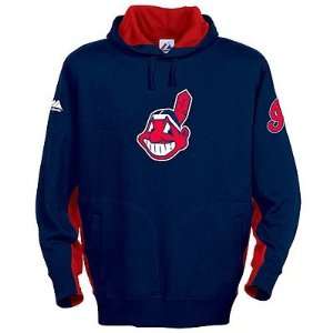  Cleveland Indians Hooded Fleece Sweatshirt by Majestic 
