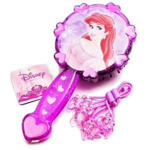  Disney Princess Ariel Hairbrush & Accessories Set: Beauty