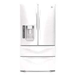 LG 25 cubic foot White French Door Refrigerator  