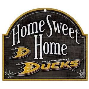  Anaheim Ducks Sign   Wood Welcome Style