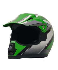 GRIP Kawasaki Green Motorcycle Helmet (Large)  Overstock