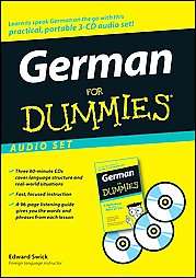 German for Dummies, Audio Set  