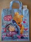 CUTE 14 1/2 x 13 Disney Baby Pooh & Eeyore Reusable Tote Bag, NEW 