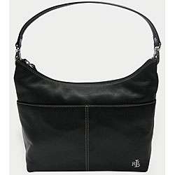 Ralph Lauren Winchester Leather Medium Hobo Bag  Overstock