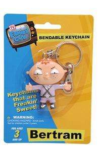 Family Guy BERTRAM KEYCHAIN Bendable Toy Figure NIP  