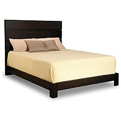 Thames Cappuccino California King Platform Bed  Overstock