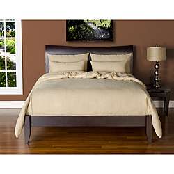   Bisque 6 piece King size Duvet Cover and Insert Set  Overstock