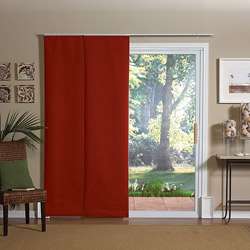Rosewood Windows and Patio Doors Fabric Panel Blinds  Overstock