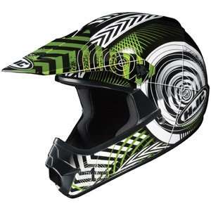  HJC CL XY Youth Helmet   Wanted Green 
