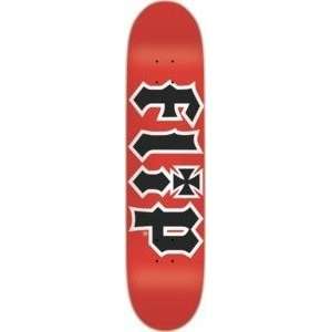  Flip HKD Red / Black Skateboard Deck   8.1 x 31.76 