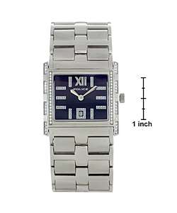 Police Womens Black Dial Stainless Steel Watch  Overstock