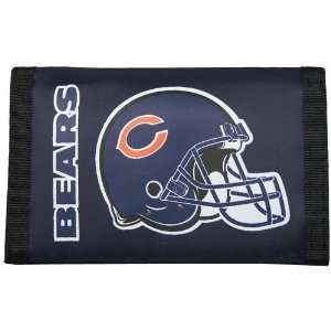 Chicago Bears Team Color Nylon Wallet:  Sports & Outdoors