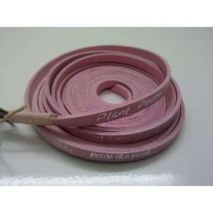  Humanity for All Wrap around Leather Belt   Baby Pink 