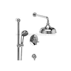   and stops hand shower rail and shower head MA69+CG Chrome/Gold (PVD