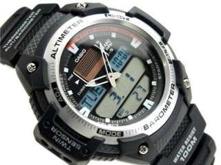 Casio Mens SGW400H 1B Sport Multi Function Grey Dial Watch 
