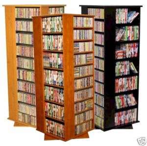 Huge 1600 CD 756 DVD Storage Spinner CD/DVD Rack NEW  