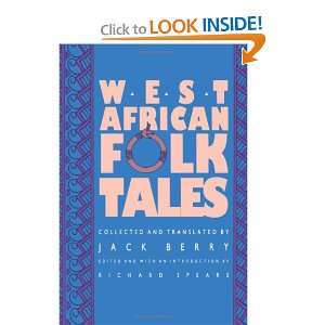  West African Folktales (9780810109933) Jack Berry 
