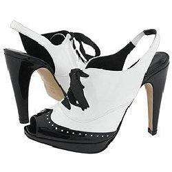 Charles David Canny Black/White Pumps/Heels  Overstock