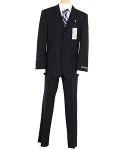 Oscar de la Renta Navy Stripe 2 piece Suit  