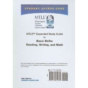  MTLE Expanded Study Guide    Access Card    for Basic 