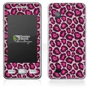  Design Skins for Samsung Star 2 S5260   Pink Leo Design 