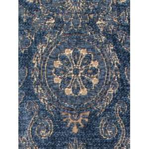  Beacon Hill BH Velvet Stitch   Azure Fabric: Arts, Crafts 