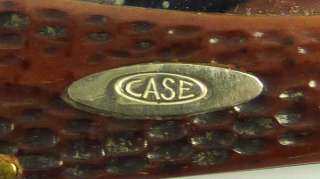Vintage Case XX 6265 SAB Redbone 1945 Double Blade Folding Pocket 