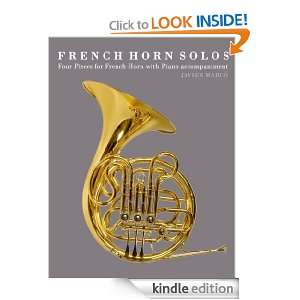 French Horn Solos Four Pieces for French Horn with Piano 
