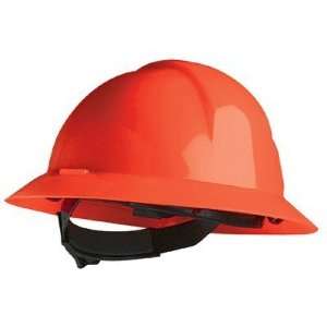   A49R050000 A Safe Hi Vis Full Brimsafety Hat Slotted 