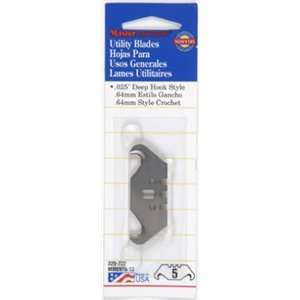  Safety Razor #MM0970 16 MM 5PK Hook Utility Blade: Home & Kitchen