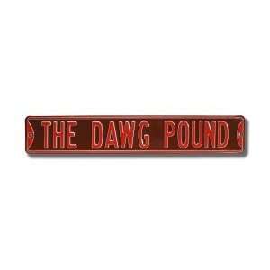    Cleveland Browns The Dawg Pound Street Sign