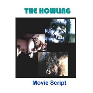  Werewolf Horror THE HOWLING Movie Script   Must Have 