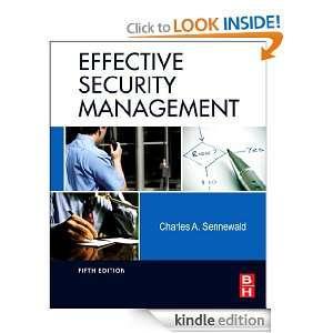 Effective Security Management: Charles A. Sennewald:  