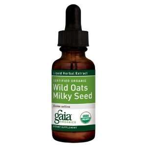  Gaia Herbs Wild Oats Milky Seed 2 oz: Health & Personal 