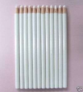 WHITE CHINA MARKERS PEEL OFF GREASE PENCIL (12 COUNT)  
